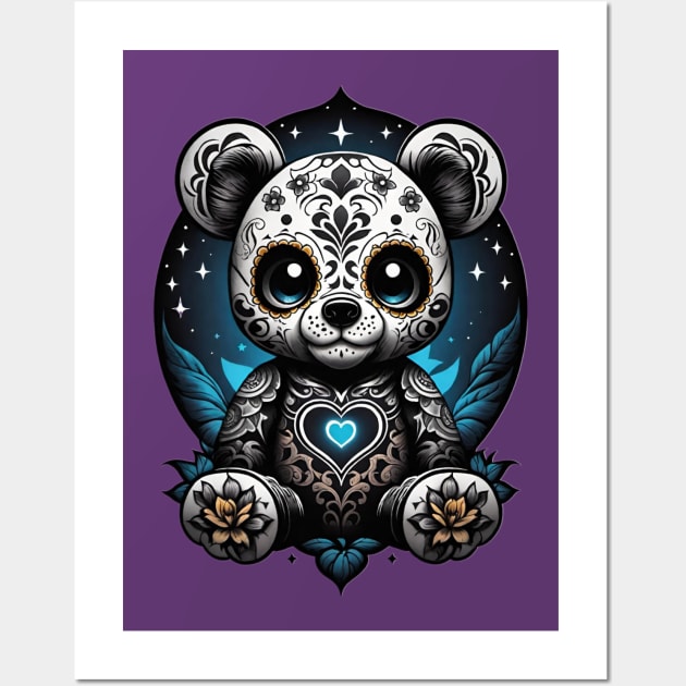 Sugar Charm Bear Wall Art by Absinthe Society 